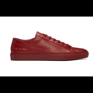 common projects original low off burgundy  women’s